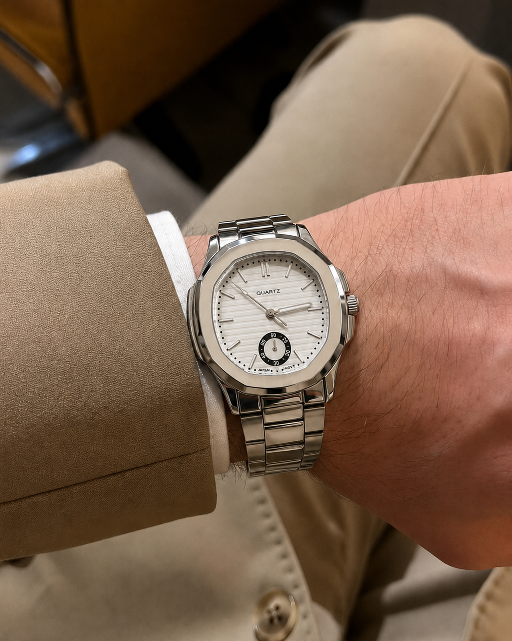 Vintage Designer Men's Watch - Colours Available